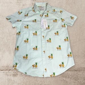 NWT Denim & Flower Pizza and Pineapple Better Together Shirt - Size S